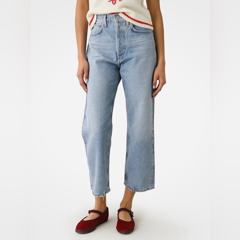 AGOLDE 90s Crop Mid-Rise Loose
Straight-Leg Jeans
Agolde
Size: 29